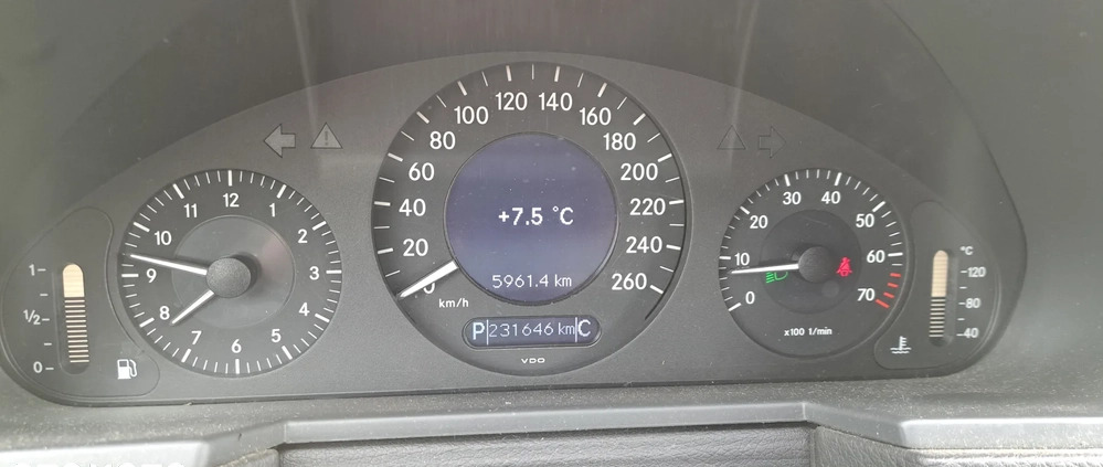Mercedes-Benz Klasa E cena 22000 przebieg: 232000, rok produkcji 2006 z Leszno małe 79